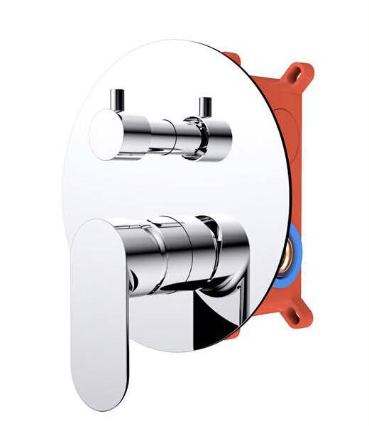 Concealed single lever