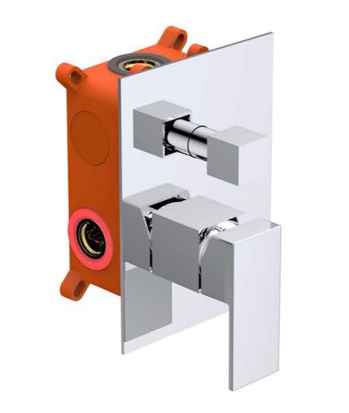 خلاط حمام ودش مخفي بذراع واحد